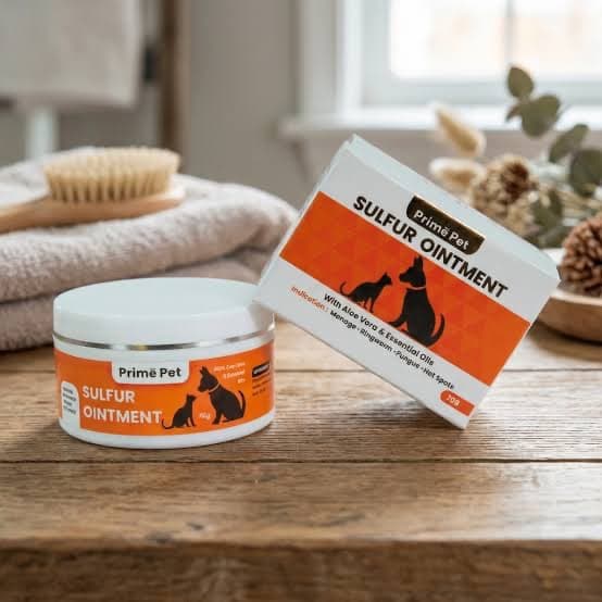 Prime Pet Sulfur Ointment for Dogs & Cats