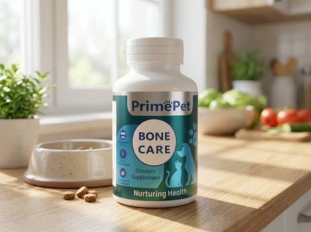 Prime Pet Bone Care for Cats & Dogs – Calcium Supplement 100g